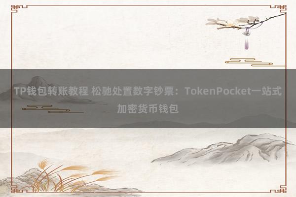 TP钱包转账教程 松驰处置数字钞票：TokenPocket一站式加密货币钱包